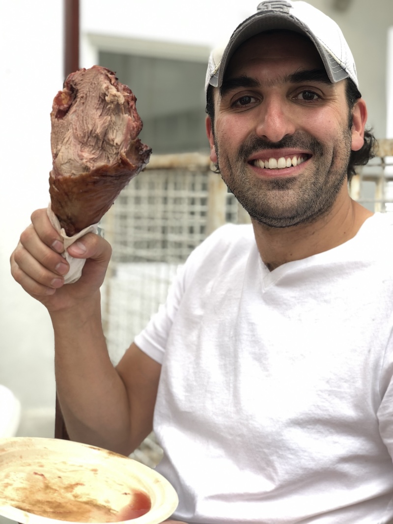 Patas de Pavo en evento